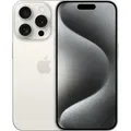 B-Ware - Apple - iPhone 15 Pro - 128GB - Titanweiß - B-Grade (Differenzbesteuert)