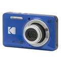 KODAK PIXPRO FZ55-BL 16MP Digitalkamera 5x Optischer Zoom 28mm 2,7" LCD Blau TI