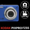 Kodak Pixpro FZ55 Digitalkamera Blau - 16MP, 1080p Full HD Video, 5-Fach