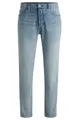 HUGO Tapered-fit-Jeans Brody mit Stone-washed-Finish