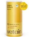 VETAIN Vegan Protein Pulver, 540 g, Fermentiertes Erbsenprotein, ohne Stevia, Sucralose & Aspartam
