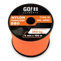 Paracord 550 Typ III | ø 4mm - 11 Kerne - max. 250 kg | 100% Nylonschnur - reißfest & extrem stabil | Nylonseil, Allzweckseil, Reepschnur & Outdoor Seil