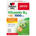 Queisser Pharma GmbH & Co. KG DOPPELHERZ Vitamin K2+D3 1000 I.E. Tabletten 30 St 18029501