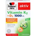 Queisser Pharma GmbH & Co. KG DOPPELHERZ Vitamin K2+D3 1000 I.E. Tabletten 30 St.