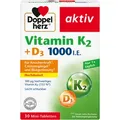 Doppelherz aktiv Vitamin K2 + Vitamin D3 1000 I.E. Tabletten