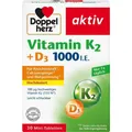 DOPPELHERZ Vitamin K2+D3 1000 I.E. Tabletten 30 ST