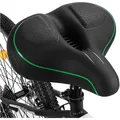 Fahrradsattel Breiter Sitz Bequem Atmungsaktiv Memory Schaum Kompatibel