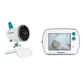 Babymoov YOO-Feel Video-Babyphone, 3,5 Zoll Touchscreen-Empfänger, Nachtsicht, 2-fach Zoom, Gegensprechfunktion, VOX-Funktion