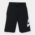Nike M Nk Club Alumni Ft Short Black/Black/White Black/Black/White M