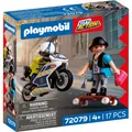 Playmobil 72079 Verfolgungsjagd mit Motorrad (72079) (72079)
