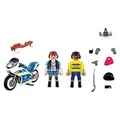 PLAYMOBIL 72079 Verfolgungsjagd mit Motorrad - Bunt