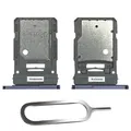 IS-TECK SIM-Kartenhalter Ersatz SIM-Tray Kompatibel mit Samsung Galaxy S20 FE 4G 5G Single inklusive SIM-Nadel SIM-Kartensteckplatz (Navy Marineblau)