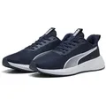 Laufschuh PUMA "Flyer Lite 3 Laufschuhe Erwachsene", Gr. 41, blau (navy weiß blau), Obermaterial: Textil, Synthetik; Futter: Textil; Innensohle: Textil; Laufsohle: Synthetik, Gummi, Schuhe