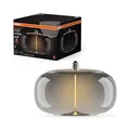 Osram Vintage 1906® Big Elipse, dekorative LED Lampe mit rauch-farbenem Glas, mit neuem, ultraschlankem und magnetischem Filament, E27 Sockel, 4 Watt, cozy-warmweiß (1800K), geringer Energieverbrauch