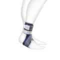 BAUERFEIND MalleoLoc L Knöchelbandage Größe 3, Titan, gerade, Größe 4
