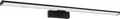 PANDELLA 1 Wand-/Deckenleuchte Lampe Beleuchtung - L78 x H4 x AL12 cm - schwarz - 14W inkl. - IP44