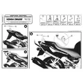 Givi Monokey Monolock Gepacktrager Topcase hinten Honda CBR600F 1999-2009