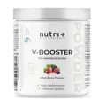 Nutri + Pre-Workout Booster Pump ohne Creatin - klumpenfrei, hochdosiert + vegan - Koffein Citrullin Arginin Beta-Alanin Taurin - Wild Berry 400 g