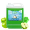 Belissia Slush Eis Sirup 5L Konzentrat | Apfel Geschmack | sehr ergiebig in knalligen Farben (1:5) für bis zu 30 Liter | Glycerin frei – für Slush-Eis - Maschinen & Wassereis