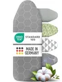 arteneur® - Made in Germany Bügelbrettbezug 120x40 | Hitzereflektierend | Gummizug | OEKOTEX100 | 5 Größen | Polsterung | Bügelbrettbezug für Dampfbügelstation und Dampfbügeleisen | Bügeltischbezug M