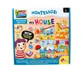 suebidou Lernspielzeug Montessori Spiel 'Mein Haus' 3D Haus Puzzle Zuordnen 3-12 Jahre, kreatives Spielset, kann als Spielhaus verwendet werden 3D