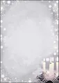 SIGEL DP178 Briefpapier Weihnachten A4, 100 Blatt "Christmas Silence", Weihnachtsbriefpapier aus nachhaltigem Papier für Weihnachtspost, Einladung, Menükarte