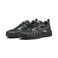 PUMA Erwachsene Milenio Tech 2000 Sneakers 40, Black Strong Gray Silver Metallic
