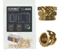 Ruthex M4 Short threaded insert – Rx-M4Sx4.0 - 50 pcs GE-M4Sx04-1
