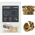 Ruthex M4 kurze Gewindeeinsätze – RX-M4Sx4.0 (50 Stück)