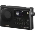 Sangean WFR-28BT Internetradio mit DAB+/FM, WLAN, BT, Akku, UPnP, versch. Farben Farbe: Schwarz - Schwarz