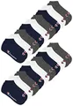 Champion 18 Paar Sneaker Socken Gr. 35-46 Unisex Sneaker Kurzsocken, Farbe:532 - navy/grey/nightshadow b, Socken & Strümpfe:43-46