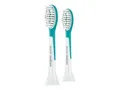Philips Sonicare For Kids HX6042 - Austausch-Bürstenkopf für Zahnbürste - Aquamarin (Packung mit 2) (HX6042/33)
