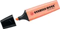 STABILO Marker Textmarker Boss Original Pastel cremige Pfirsichfarbe (10 Stück)