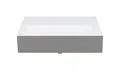LG Electronics HU715QW Beamer mit Projektions-Diagonale bis 304,8 cm (120 Zoll), CineBeam Ultrakurzdistanz Laser 4K Projektor (2.500 Lumen, drahtlose Screen Share-Funktion, webOS 6.0), Weiß
