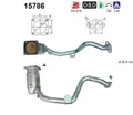 AS 15786 Catalytic Converter for CITROËN,PEUGEOT