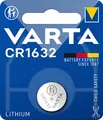 VARTA Batterien Knopfzelle CR1632, 1 Stück, Lithium Coin, 3V, kindersichere Verpackung, für elektronische Kleingeräte - Autoschlüssel, Fernbedienungen, Waagen