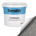 Terralith Buntsteinputz Mosaikputz 2mm 14 kg BSP37 Grau