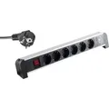 S-Conn 60318 Innenraum 6AC-Ausgänge 1.5m Schwarz (6 x, 1.50 m) (60318)
