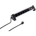 Tischsteckdosenleiste 6-fach mit USB Ladefunktion