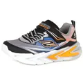Skechers S-Lights: Flex-Glow Ultra 400139L-BKSL, Boy Sneakers, Grey, 32 EU