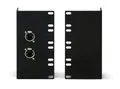 Praktisches Rack Kit zur Montage der Presonus NSB 16.8 AVB-Stagebox für 19"-Rack