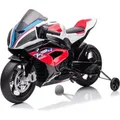 Elektro-Elektromotorrad 12V - BMW HP4 Race - 3 bis 7 Jahre - EVA-Räder - Rot - Rot