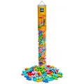Plus-Plus 9604264 Geniales Konstruktionsspielzeug, Tropical, Kreativ-Bausteine Tube, 100 Teile, Mehrfarbig, Mini, 300.4264