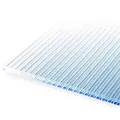 Doppelstegplatten 16 mm Farblos Eiskristall – 3-fach Struktur Polycarbonat 980 x 6000