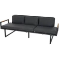 Bankliege Calera anthrazit 90,3cmx219x76,7 cm