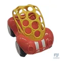 Bright Starts, Oball, Spielzeugauto mit Rassel, Gelb-rot