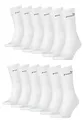 PUMA Unisex Crew Tennissocken Sportsocken Socken für Damen Herren 12 Paar, Farbe:300 - white, Socken & Strümpfe:35-38