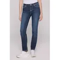 SOCCX Regular-fit-Jeans mit breiten Nähten blau 30