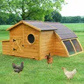 Hühnerstall Hühnervoliere Hühnerhaus Schweden mit XXL Auslauf Geflügel Stall