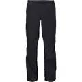 VAUDE Drop II Regenhose Herren in black-black, Größe S